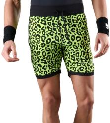 Hydrogen Pantaloni scurți tenis bărbați Hydrogen Panther Tech Shorts - fluo yellow (T00706-724)