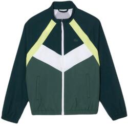 Lacoste Hanorace băieți Lacoste Recycled Fiber Colourblock Zipped - green/flashy yellow/white/dark green (BJ1129-00-NTI)