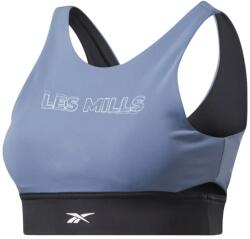 Reebok Bustieră Reebok Less Mills Beyond The Sweat Crop Top - blue state (H08965)