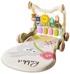 Azaria Бебешка проходилка 2 в 1 Azaria - С пиано, светлини и звук, зелен (503126006) - baby Проходилка