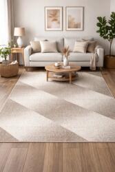 Aria Covor Aria 11-120, Marime 160 x 230 cm, Bej, Crem, Inaltime Fir 17 mm, Antialergic, Polipropilena, Living, Dormitor, Sufragerie Covor