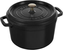Staub Oală La Cocotte înaltă 4, 8 l neagră de fontă (40502-285-0)