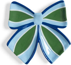 &K Amsterdam Farfurie pentru gustări Ribbon 22 cm, albastru (2797-44)