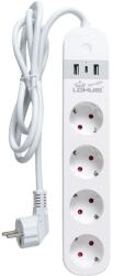Lohuis Prelungitor smart Lohuis cu Wi-Fi, 4 prize și USB (1084159)