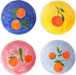 &K Amsterdam Farfurii de desert Orange Full 16 cm, 4 buc (2811-06)
