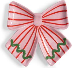 &K Amsterdam Farfurie pentru gustări Ribbon 22 cm, roz (2797-43)