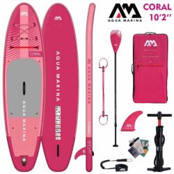 Aqua Marina КОМПЛЕКТ надуваема SUP дъска CORAL Pink 10 2