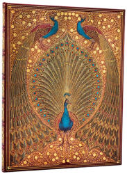 Paperblanks Caiet Sangorski & Sutcliffe Hafiz’s Peacocks ultra neted, Paperblanks