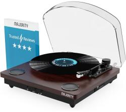 MAJORITY Turntable - Moto (33/45/78 RPM, Bluetooth 5.3, unitate principală Audio-Technica AT3600L, difuzor) 1000002932 (1000002932)