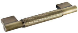 Ferretto handles TRIUMPH antik bronz, Fém, Modern bútorfogantyú, 128 / 160 mm furattávolság (15_083_128160_12)