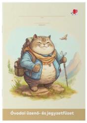 ICO ICO: Cat Óvodai Üzenő- és jegyzetfüzet A5 32 lapos (7500159000-576426)