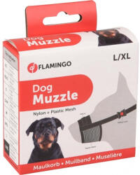 Flamingo nylon szájkosár 28-35 cm/53-83 cm - dogshop