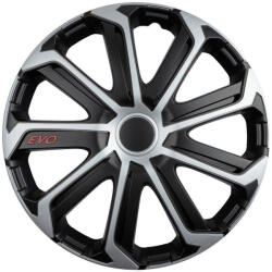 AutoHelix MSA Set 4 Capace Roti Evo Gri-Negru R16 (13185)