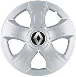 AutoHelix MSA Set 4 Capace Roti 14 inchi (R14) Bis Gri, Compatibile Cu Renault (13481)
