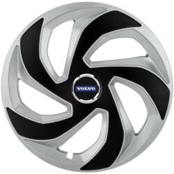 AutoHelix MSA Set 4 capace roti Rex Gri-Negru R15 pentru gama auto Volvo (3156)