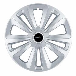 AutoHelix MSA Set 4 Capace Roti Terra Gri R15 pentru Smart (14498)