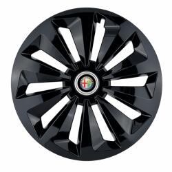 AutoHelix MSA Set 4 capace roti Fox negru R16 Compatibil Cu Alfa Romeo (10089)
