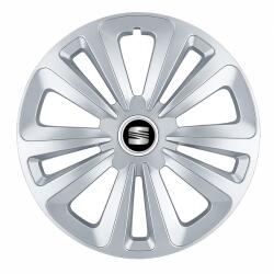AutoHelix MSA Set 4 Capace Roti Terra Gri R14, pentru Seat (14491)
