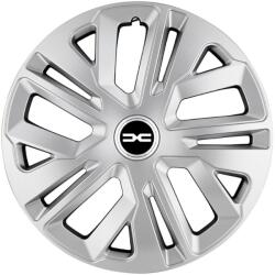 AutoHelix MSA Set 4 Capace Roti 15 inchi (R15) Raven Gri Compatibile Cu Dacia Nou (19972)