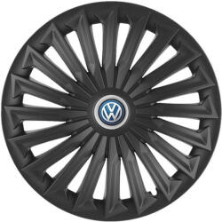 AutoHelix MSA Set 4 capace roti Joy Negru R14 Compatibil Cu VW (5396)