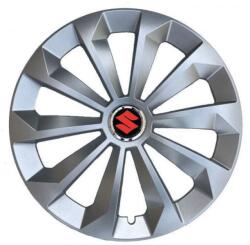 AutoHelix MSA Set 4 Capace Roti 16 inchi (R16) Fame Gri, Compatibile Cu Suzuki (14910)