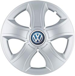 AutoHelix MSA Set 4 Capace Roti 14 inchi (R14) Bis Gri, Compatibile Cu Volkswagen (13518)