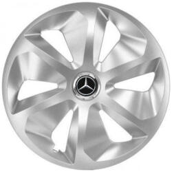 AutoHelix MSA Set 4 Capace Roti Roco Gri R15, pentru Mercedes-Benz (14072)