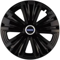AutoHelix MSA Set 4 capace roti Glory Negru R16 Compatibil Cu Volvo (10287)