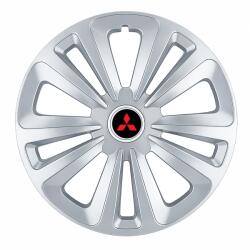 AutoHelix MSA Set 4 Capace Roti Terra Gri R15 pentru Mitsubishi (14474)