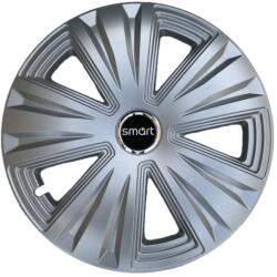 AutoHelix MSA Set 4 capace roti 15 inchi (R15) Glory Gri, Compatibile cu Smart (4053)