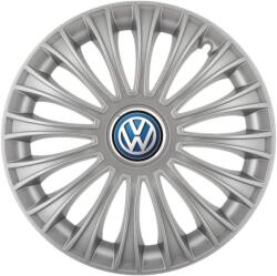 AutoHelix MSA Set 4 capace roti 16 inchi (R16) Dino Gri, Compatibile cu Volkswagen (4825)