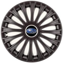 AutoHelix MSA Set 4 Capace Roti, potrivite jantelor de R14, pentru Subaru, model dino Negru (15057)