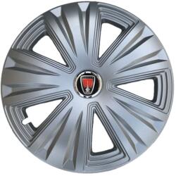 AutoHelix MSA Set 4 capace roti 15 inchi (R15) Glory Gri, Compatibile cu Range Rover (4047)