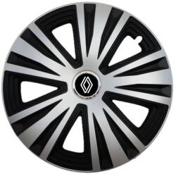 AutoHelix MSA Set 4 Capace Roti potrivite jantelor de 15 inch, pentru Renault Nou, model Glory Mix (17858)