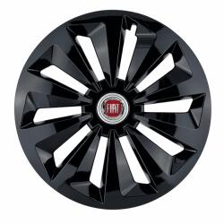 AutoHelix MSA Set 4 capace roti Fox negru R16 Compatibil Cu Fiat (10110)