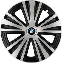 AutoHelix MSA Set 4 capace roti Glory Gri-Negru R15, Compatibil Cu BMW (2159)