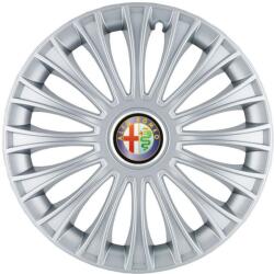 AutoHelix MSA Set 4 Capace Roti, potrivite jantelor de R14, pentru Alfa Romeo, model dino cromat (14983)