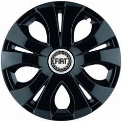 AutoHelix MSA Set 4 Capace Roti Top Negru R16, Compatibil Cu Fiat (14343)
