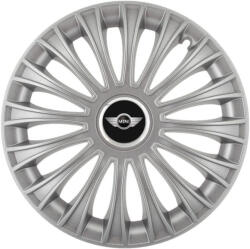 AutoHelix MSA Set 4 capace roti 16 inchi (R16) Dino Gri, Compatibile cu Mini Cooper (4878)