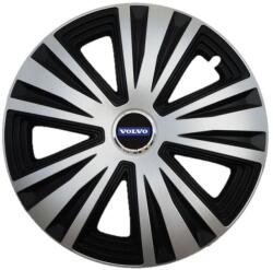 AutoHelix MSA Set 4 capace roti Glory Gri-Negru R14, Compatibil Cu Volvo (2581)