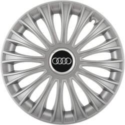 AutoHelix MSA Set 4 capace roti 16 inchi (R16) Dino Gri, Compatibile cu Audi (4820)