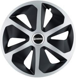 AutoHelix MSA Set 4 capace roti Roco Gri-Negru R17 pentru gama auto Daewoo (15121)