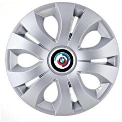 AutoHelix MSA Set 4 Capace Roti 16 inchi (R16), Compatibil Cu BMW Nou, model Top Gri (20314)
