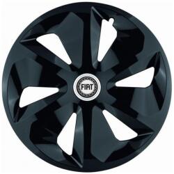 AutoHelix MSA Set 4 Capace Roti Roco Negru R16, pentru Fiat (14145)