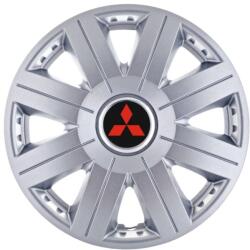 AutoHelix MSA Set 4 capace roti 16 inchi (R16) Cosmos Gri, Compatibil Cu Mitsubishi (4761)
