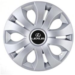 AutoHelix MSA Set 4 Capace Roti, potrivite jantelor de R16, Compatibil Cu Lexus, model top crom (14707)