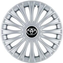 AutoHelix MSA Set 4 Capace Roti, potrivite jantelor de R14, pentru Toyota, model dino cromat (15027)