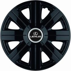 AutoHelix MSA Set 4 Capace Roti, potrivite jantelor de R14, pentru Lexus, model Cosmos Negru (13549)