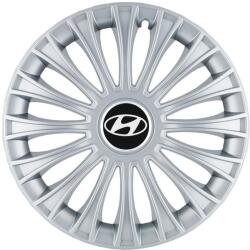 AutoHelix MSA Set 4 Capace Roti, potrivite jantelor de R14, pentru Hyundai, model dino cromat (14992)