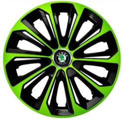 AutoHelix MSA Set 4 capace roti Extra strong green R16 Compatibil Cu Skoda (6755)